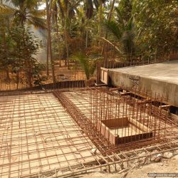 VKL-Gardens-Sreekariyam-Ramp-steel-works-in-progress-1