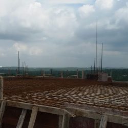 VKL-Gardens-Sreekariyam-Water-Tank-Steel-work-in-Progress