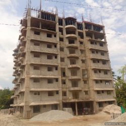 VKL-Santhi-Homes-Santhigiri-7th-floor-plastering-works-completed