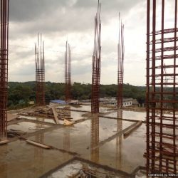 VKL-Santhi-Homes-Santhigiri-9th-floor-slab-casted-11