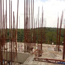 VKL-Santhi-Homes-Santhigiri-9th-floor-slab-casted